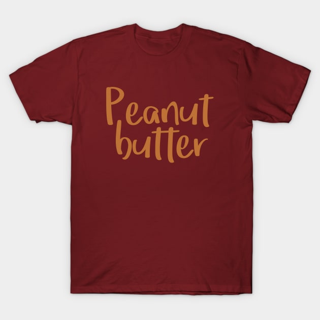 Peanut butter T-Shirt by hoopoe